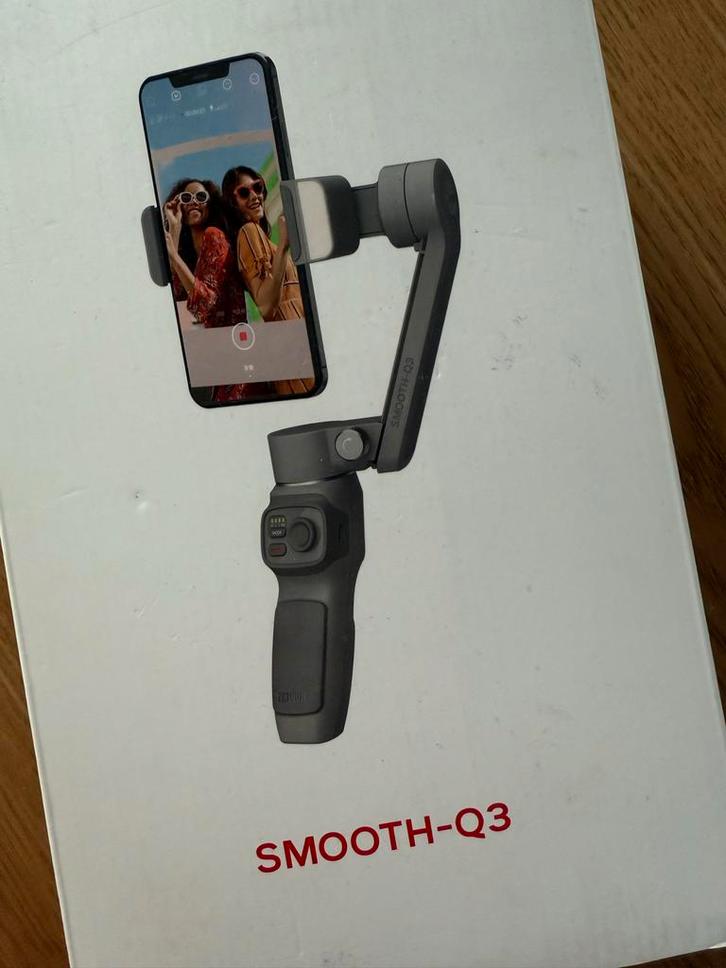 Zhiyun Smooth Q3 Gimbal - 3-assig, Audio, Tv en Foto, Actiecamera's, Zo goed als nieuw, Overige merken, Ophalen of Verzenden