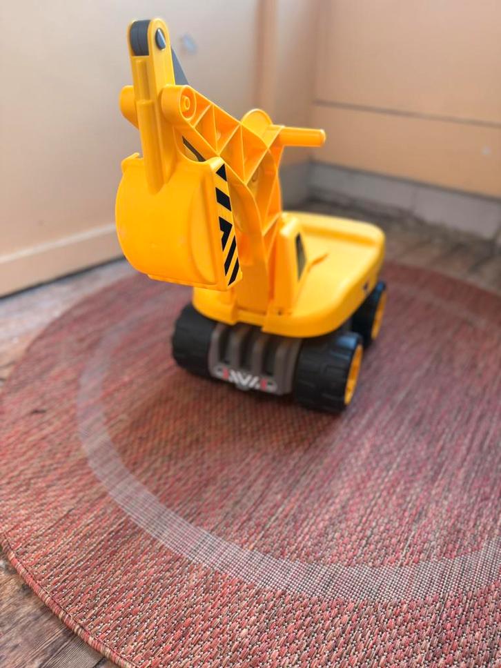 BIG 'Power Worker' Maxi Digger, Kinderen en Baby's, Speelgoed | Speelgoedvoertuigen, Zo goed als nieuw, Ophalen of Verzenden