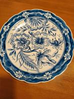 Blauw-wit decoratieve wandplaat, Ophalen