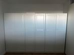 IKEA PAX / TYSSEDAL kledingkast – wit/wit (300x60x201 cm), Huis en Inrichting, Kasten | Kledingkasten, Ophalen of Verzenden, Zo goed als nieuw