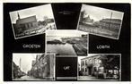 Groeten uit Lobith - 5 afb dorpsgezichten - 1958 gelopen, Verzamelen, Ansichtkaarten | Nederland, Ophalen of Verzenden, 1940 tot 1960