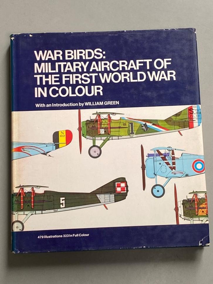 Warbirds military aircraft of the first worldwar in colour, Verzamelen, Militaria | Algemeen, Luchtmacht, Boek of Tijdschrift