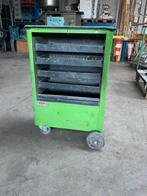 Erro gereedschapswagen met lades, Ophalen