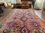 Handgeknoopt vintage tapijt 344 x 174 cm - kleurrijk boho