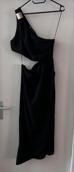 Zara zwarte lange, maxi jurk, dress, tuniek met cut out, Kleding | Dames, Jurken, Verzenden, Nieuw, Maat 42/44 (L)