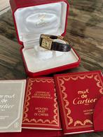 Must de Cartier Tank Vermeil 1613, Ophalen of Verzenden, Zo goed als nieuw, Leer, Overige merken