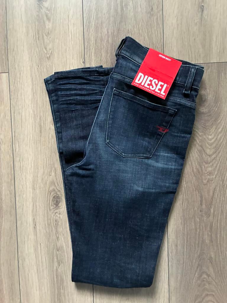 Diesel high waist Slandy skinny jeans mt.29 nieuw Wow!, Ophalen of Verzenden, Nieuw, Blauw, W28 - W29 (confectie 36)