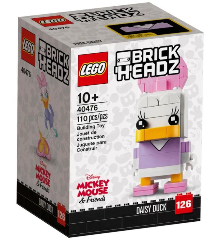 Lego BrickHeadz Disney Katrien Duck (40476), Kinderen en Baby's, Speelgoed | Duplo en Lego, Nieuw, Lego, Complete set, Ophalen of Verzenden