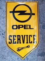 Opel service emaillen reclame bord garage showroom decoratie, Verzamelen, Merken en Reclamevoorwerpen, Ophalen of Verzenden, Zo goed als nieuw
