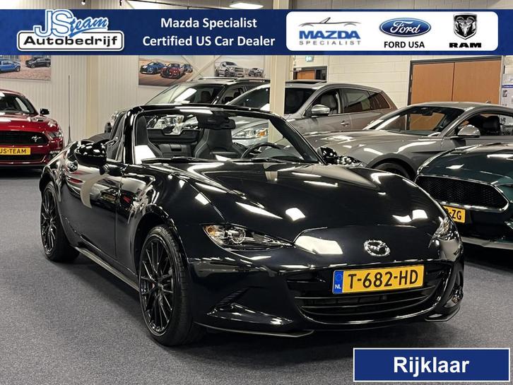 Mazda MX-5 ND Roadster 2.0 SkyActiv-G 184PK Homura Recaro BB, Auto's, Mazda, Bedrijf, Te koop, MX-5, ABS, Achteruitrijcamera, Airbags