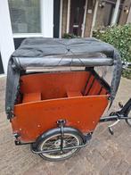 Babboe Big E Elektrische Bakfiets, Ophalen, Gebruikt, 4 kinderen of meer, Huif