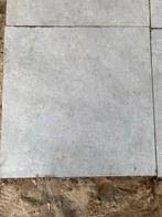 Keramische tegels 60x60 grijs - 18 stuks, Tuin en Terras, Tegels en Klinkers, Gebruikt, Keramiek, Terrastegels, 5 tot 10 m²