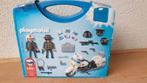 Playmobile draagkoffer met politie set(5891), Ophalen, Gebruikt, Complete set