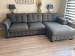 San Remo loungebank 2,5-zits met longchair M – donkergrijs, Ophalen, Gebruikt