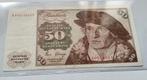Duitse Mark 50 - 1980, zeldzaam, Postzegels en Munten, Bankbiljetten | Europa | Niet-Eurobiljetten, Ophalen of Verzenden, Duitsland