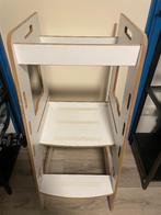 Leertoren kinderen (wit hout), Kinderen en Baby's, Kinderstoelen, Ophalen, Gebruikt, Overige typen