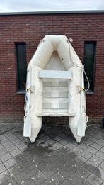 Rubberboot met minn kota fluitstermotor, accu en lader, Ophalen, Zo goed als nieuw