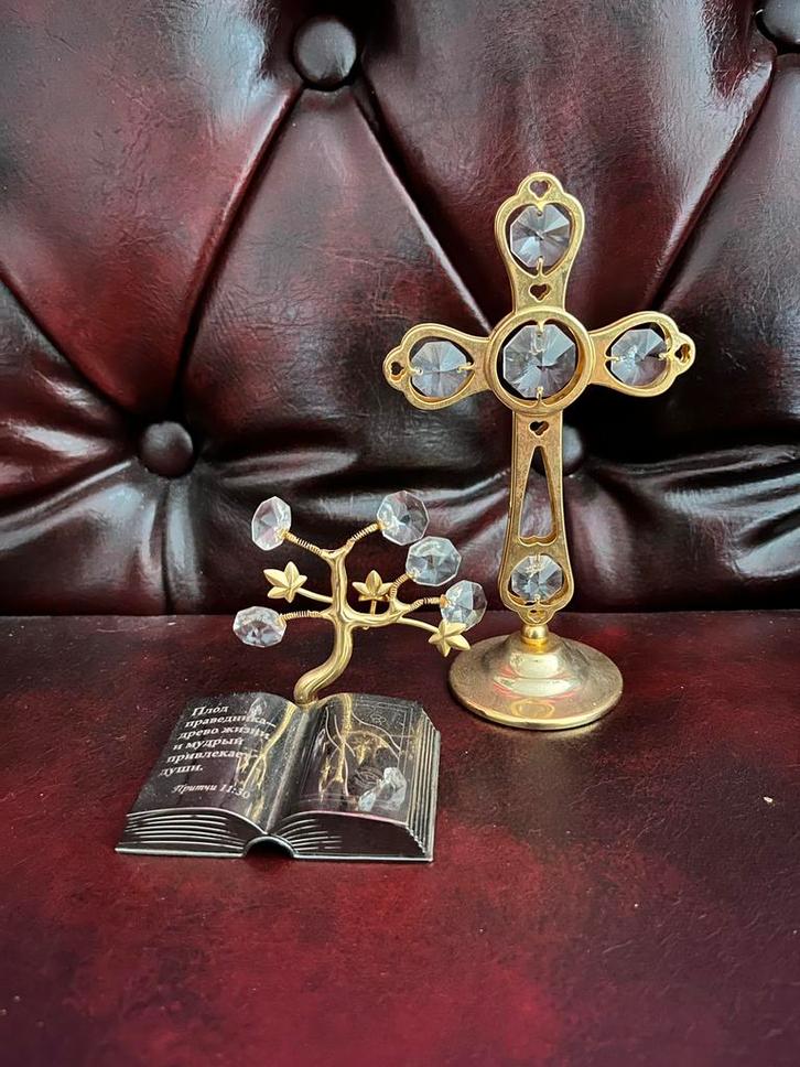 Decoratieve religieuze objecten set, Antiek en Kunst, Antiek | Religie, Ophalen of Verzenden