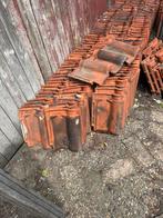 Te koop rode dakpannen., Ophalen, Gebruikt, Steen of Klei, 15 m² of meer
