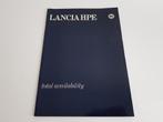 Lancia HPE 1600 - 2000 brochure 1980, Ophalen of Verzenden, Overige merken, Lancia