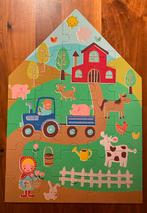 Puzzel boerderij huis 30 stuks Hema 3+, Ophalen of Verzenden, 10 tot 50 stukjes, Zo goed als nieuw, 2 tot 4 jaar