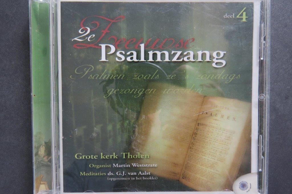 Cd: 2e Zeeuwse Psalmzangdag, Martin Westrate, orgel Tholen, Ophalen of Verzenden, Zo goed als nieuw, Gospel