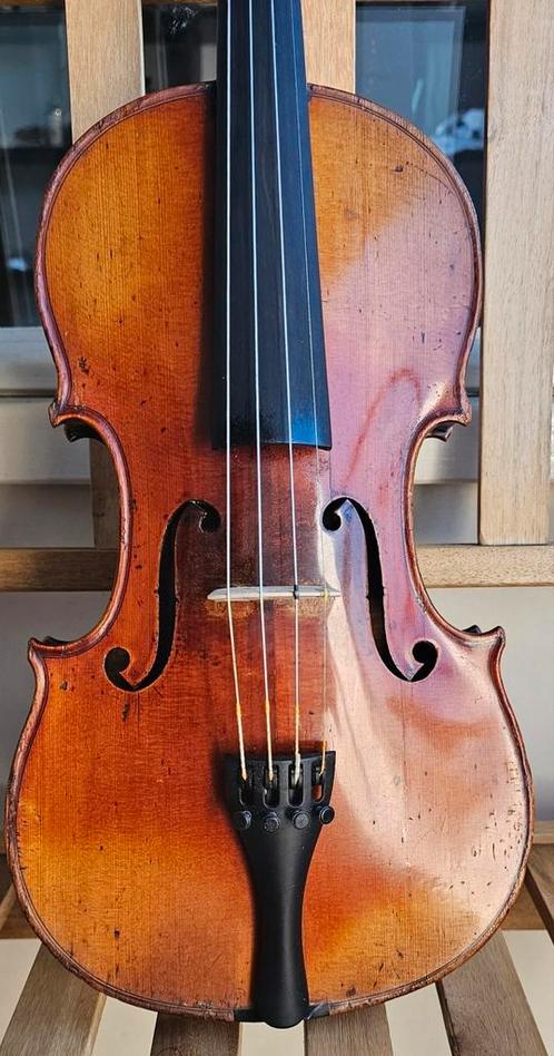 Prachtige Franse concert viool Grandjon, Muziek en Instrumenten, Strijkinstrumenten | Violen en Altviolen, Gebruikt, 4/4-viool