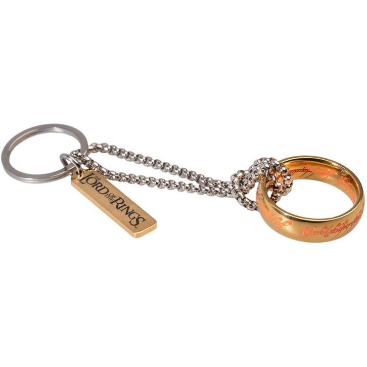 The Lord Of The Rings - The One Ring keychain, Verzamelen, Lord of the Rings, Nieuw, Sieraad, Ophalen of Verzenden