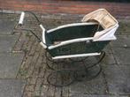 antiek kinderwagen metal wielen wandelwagen, Ophalen