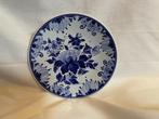 Delftsblauw bordje met bloemen, Ophalen of Verzenden, Zo goed als nieuw