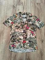 Mooie beige groene zomerse blouse met bladeren Zara, maat M., Zara, Onb, Onb, Beige