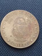 Penning admiraal  Michiel de Ruiter, Postzegels en Munten, Ophalen of Verzenden, Overige materialen, Nederland