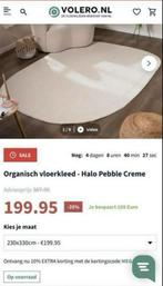 Crème vloerkleed - Halo Pebble Creme, Wit, Ophalen of Verzenden, Zo goed als nieuw, 200 cm of meer