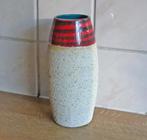 Scheurich 522-16 vintage vaas rood  wit glazuur West-Germany, Huis en Inrichting, Woonaccessoires | Vazen, Gebruikt, Aardewerk of Porselein