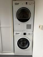 Bosch Wasmachine en Droger Set + Schuifplank, Witgoed en Apparatuur, Wasmachines, Ophalen, Gebruikt, Voorlader, Kort programma