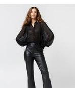 Freebird leer leather broek maat m, Maat 38/40 (M), Zwart, Ophalen of Verzenden, Zo goed als nieuw
