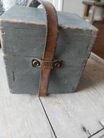 Oud visserskoffertje,  decoratief in Hoffz interieur, Ophalen of Verzenden