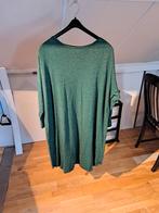 Groen lurex jurk maat 50, Groen, Jurk, Ophalen of Verzenden, Zo goed als nieuw