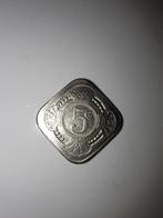 Herdenkingsmunt 5 cent Juliana, Postzegels en Munten, Munten | Nederland, Ophalen of Verzenden, Koningin Juliana, Losse munt