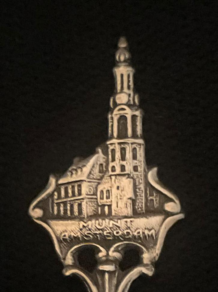 Lepeltje uit Amsterdam, Antiek en Kunst, Antiek | Bestek, Ophalen of Verzenden