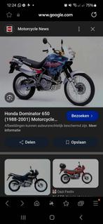 Gezocht: valbeugels honda nx650 dominator, Ophalen of Verzenden, Gebruikt