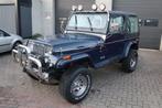 Jeep Wrangler 4.0i Limited Softtop *Lier*APK 04-09-2027*Tril, Auto's, Jeep, Gebruikt, Beige, Cabriolet, Blauw