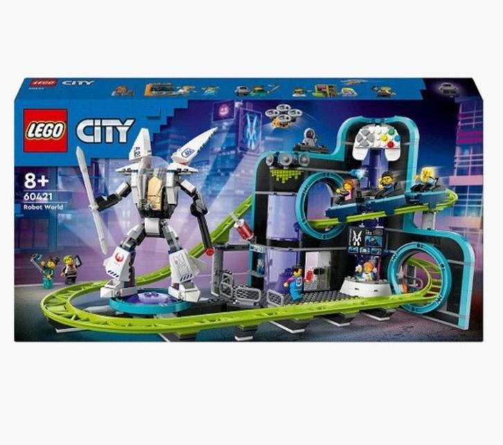 LEGO CITY achtbaan in robotwereld 60421 *NEW*, Kinderen en Baby's, Speelgoed | Duplo en Lego, Nieuw, Lego, Complete set, Ophalen of Verzenden
