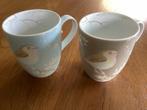 PIP servies: 2x grote beker / mok  vogel, Huis en Inrichting, Keuken | Servies, Ophalen of Verzenden, Gebruikt, Porselein