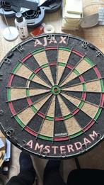 Origineel Ajax Dartbord - Winmau, Ophalen of Verzenden, Gebruikt, Dartbord