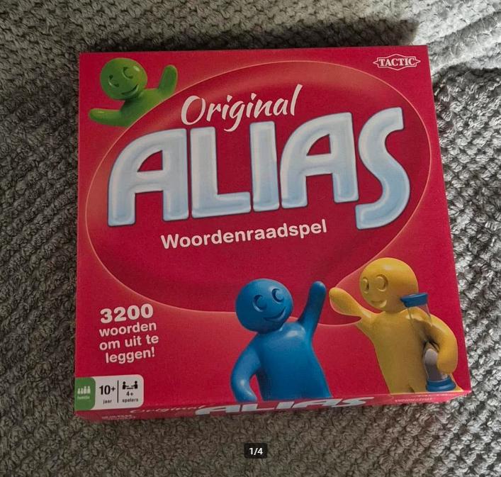 Alias woordenraadspel, Ophalen of Verzenden, Zo goed als nieuw