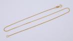 Prachtige 14 karaat Gouden Ketting in Gourmetschakel 43 cm, Jw, Verzenden, Nieuw, 17 tot 18