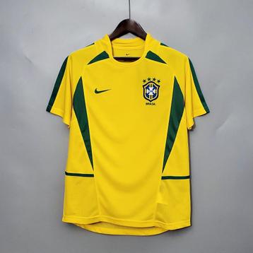 Retro Brazilië Voetbalshirt 02/03' beschikbaar voor biedingen