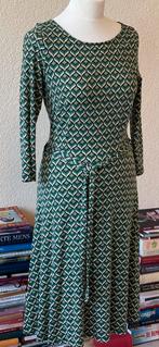 King Louie jurk m dragon fly green turquoise, Ophalen of Verzenden, Zo goed als nieuw, Groen, Knielengte