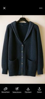 Nieuw Marineblauw Wollen Herenvest maat L-XL, Ophalen of Verzenden, Nieuw, Overige maten, Blauw